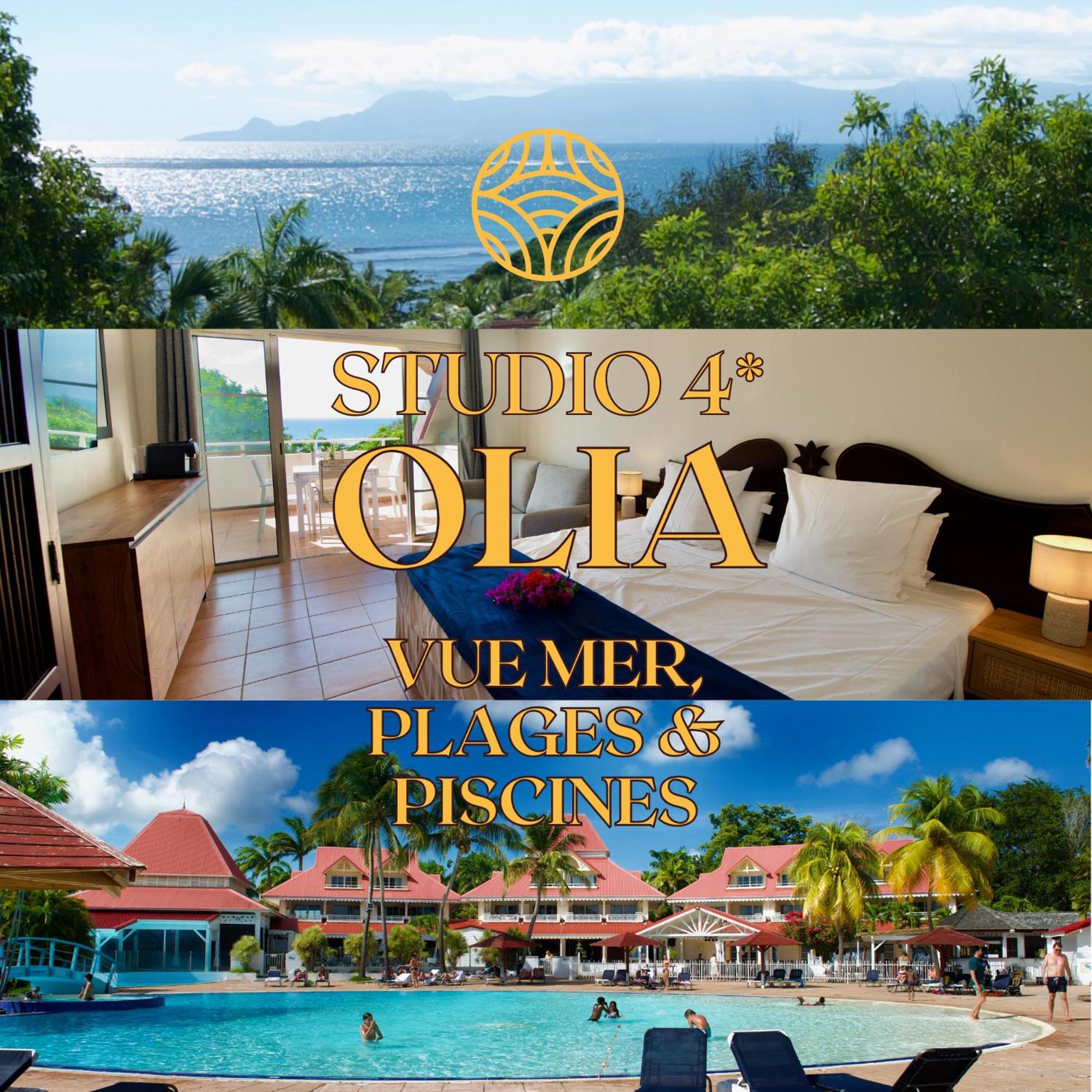 Studio Olia A P&V - Plages, Piscines Et Vue Mer! Sainte-Anne  Exterior photo